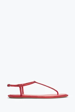 Sandale Diana Rouge Avec Cristaux 10
