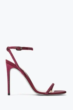 Sandale Ellabrita Bordeaux Avec Cristaux 105