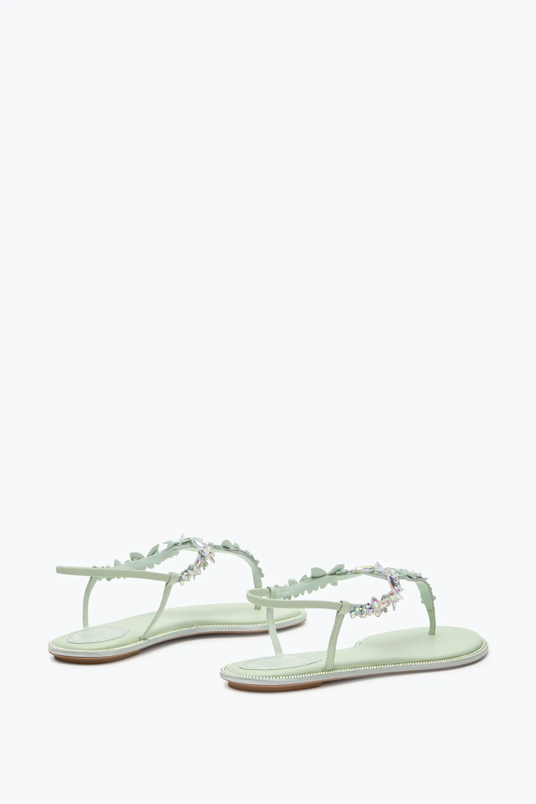 SANDALE ENTREDOIGT EDEN VERT MENTHE 10