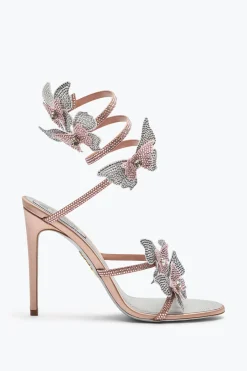 SANDALE FAIRY ROSE ET ARGENT 105