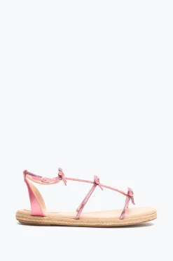 SANDALE FLATFORM CATERINA ROSE BONBON 10