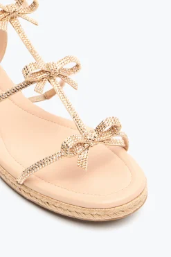 SANDALE FLATFORM CATERINA NUDE 10