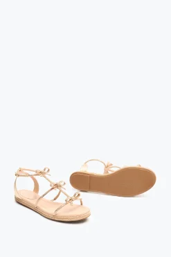 SANDALE FLATFORM CATERINA NUDE 10