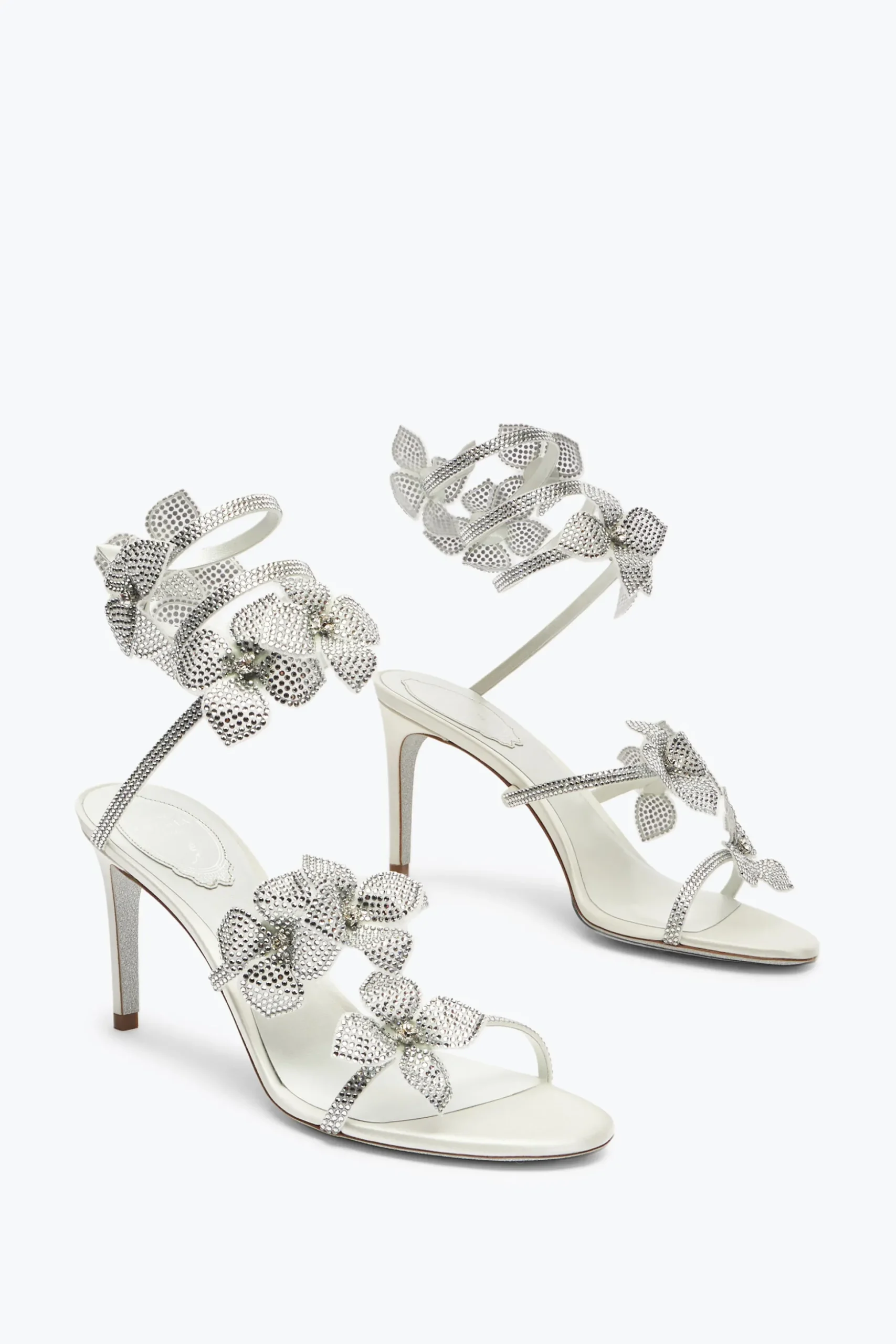 Sandale Floriane blanche 80