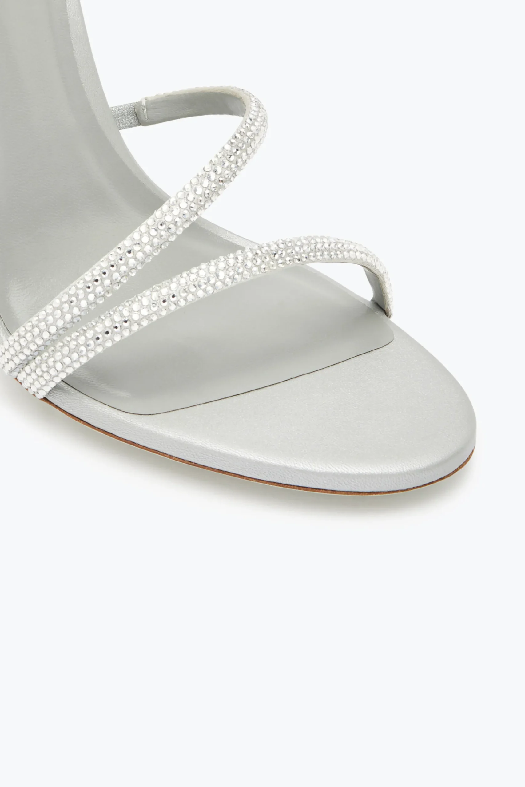 Sandale Grise Margot 105 Avec Cristaux