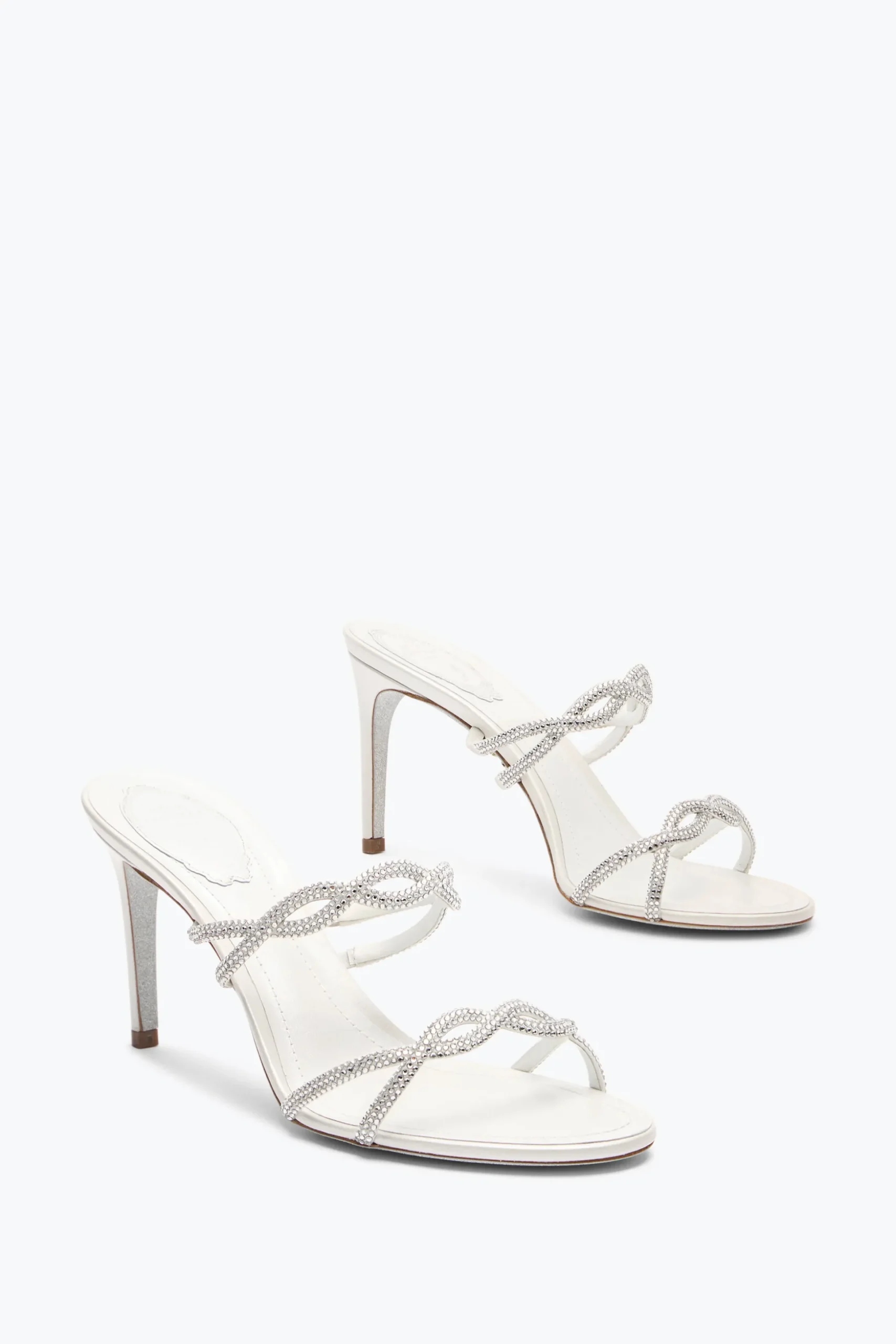 SANDALE MULE BRAID IVOIRE 80