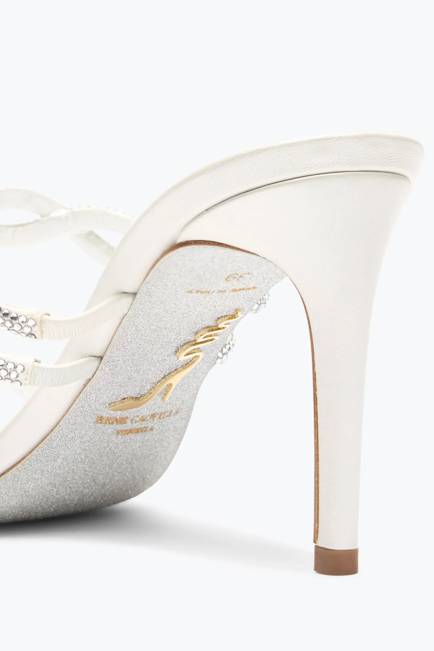 SANDALE MULE BRAID IVOIRE 80
