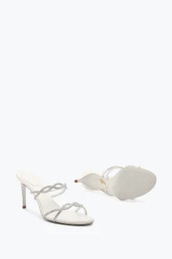 SANDALE MULE BRAID IVOIRE 80