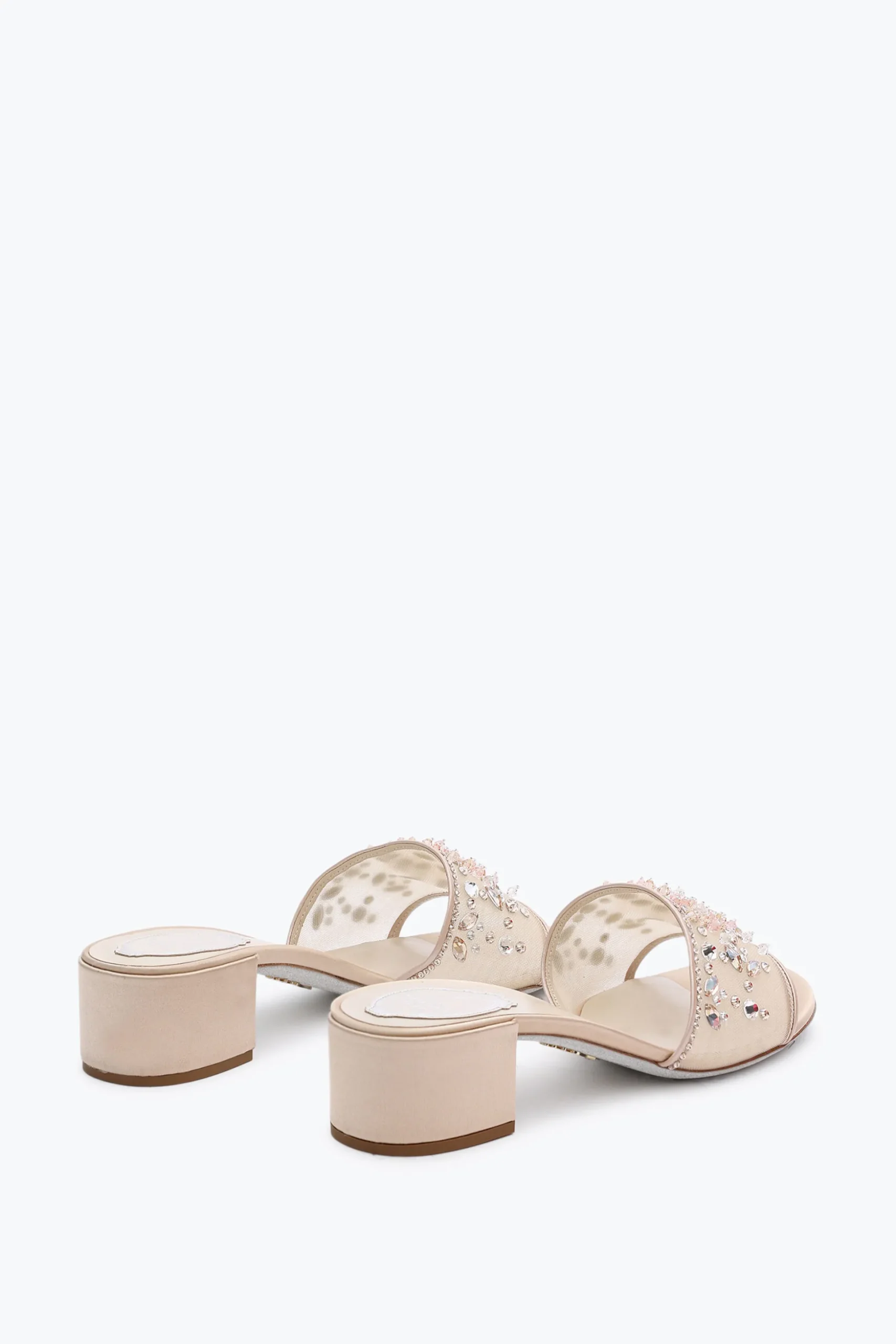 Sandale mule Cinderella nude 40