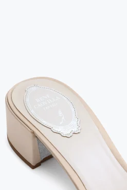 Sandale mule Cinderella nude 40