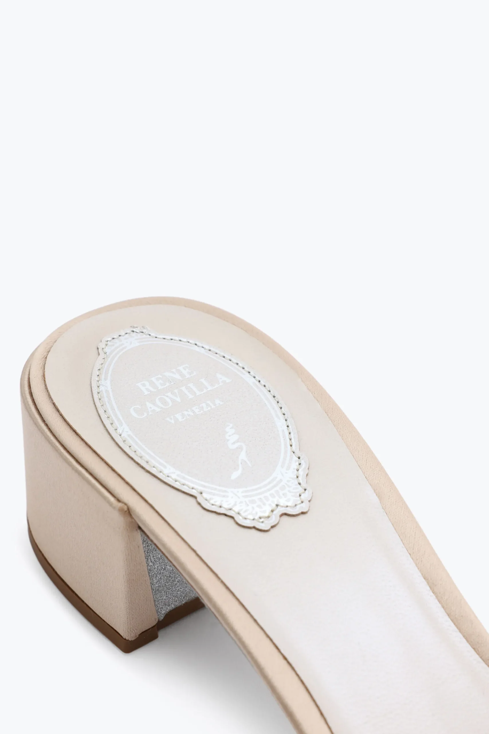 Sandale mule Cinderella nude 40