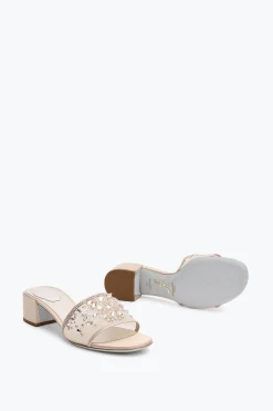 Sandale mule Cinderella nude 40