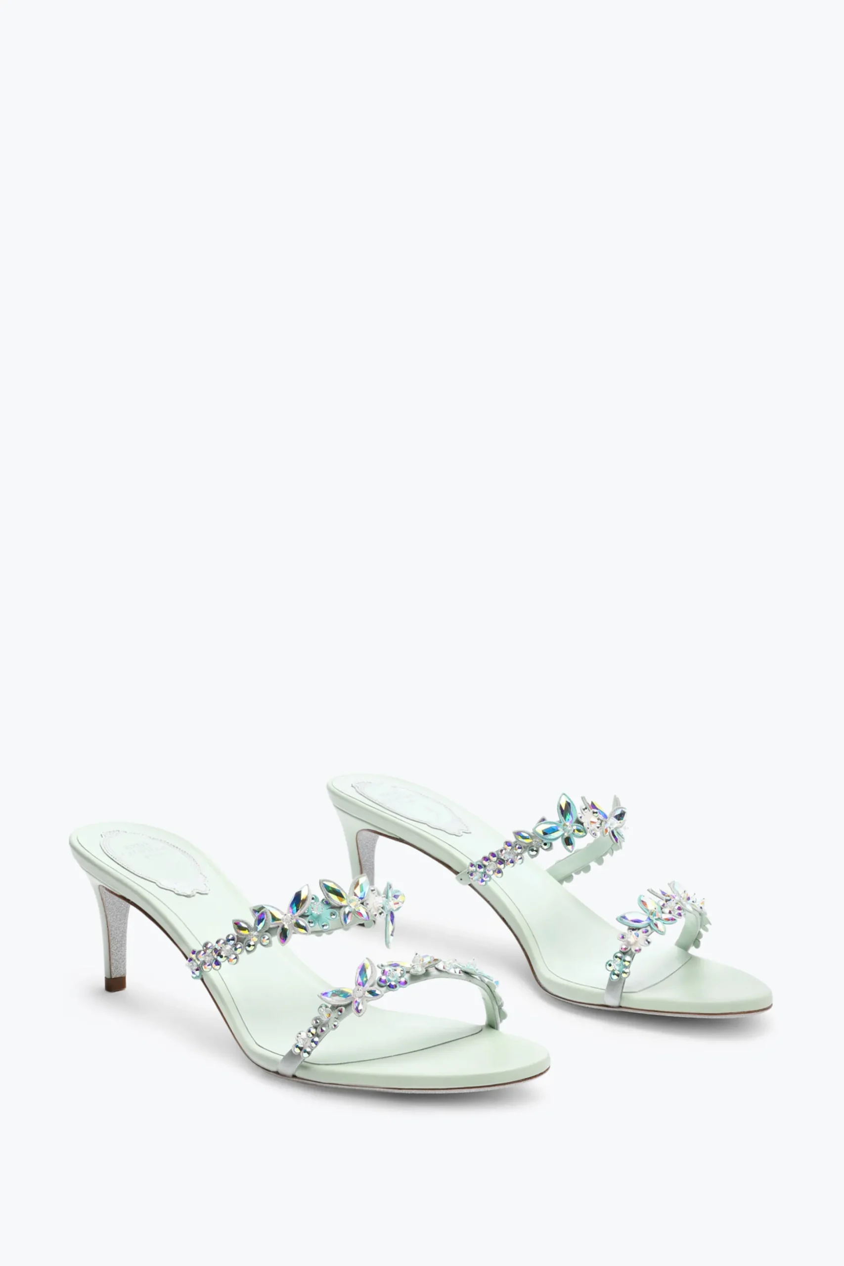 Sandale mule Eden vert menthe 60