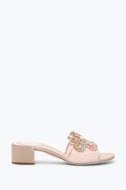 SANDALE MULE VENEZIANA ROSE POUDRÉ 40