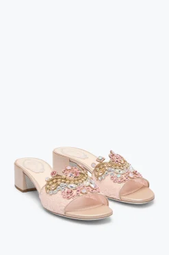 SANDALE MULE VENEZIANA ROSE POUDRÉ 40