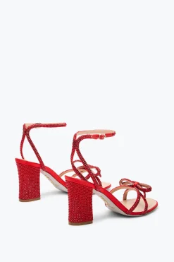SANDALE NICOLE ROUGE 80