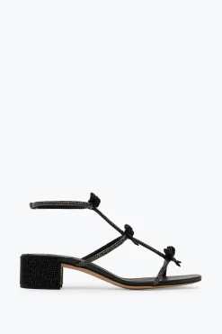 Sandale Noir Cristal Caterina 40