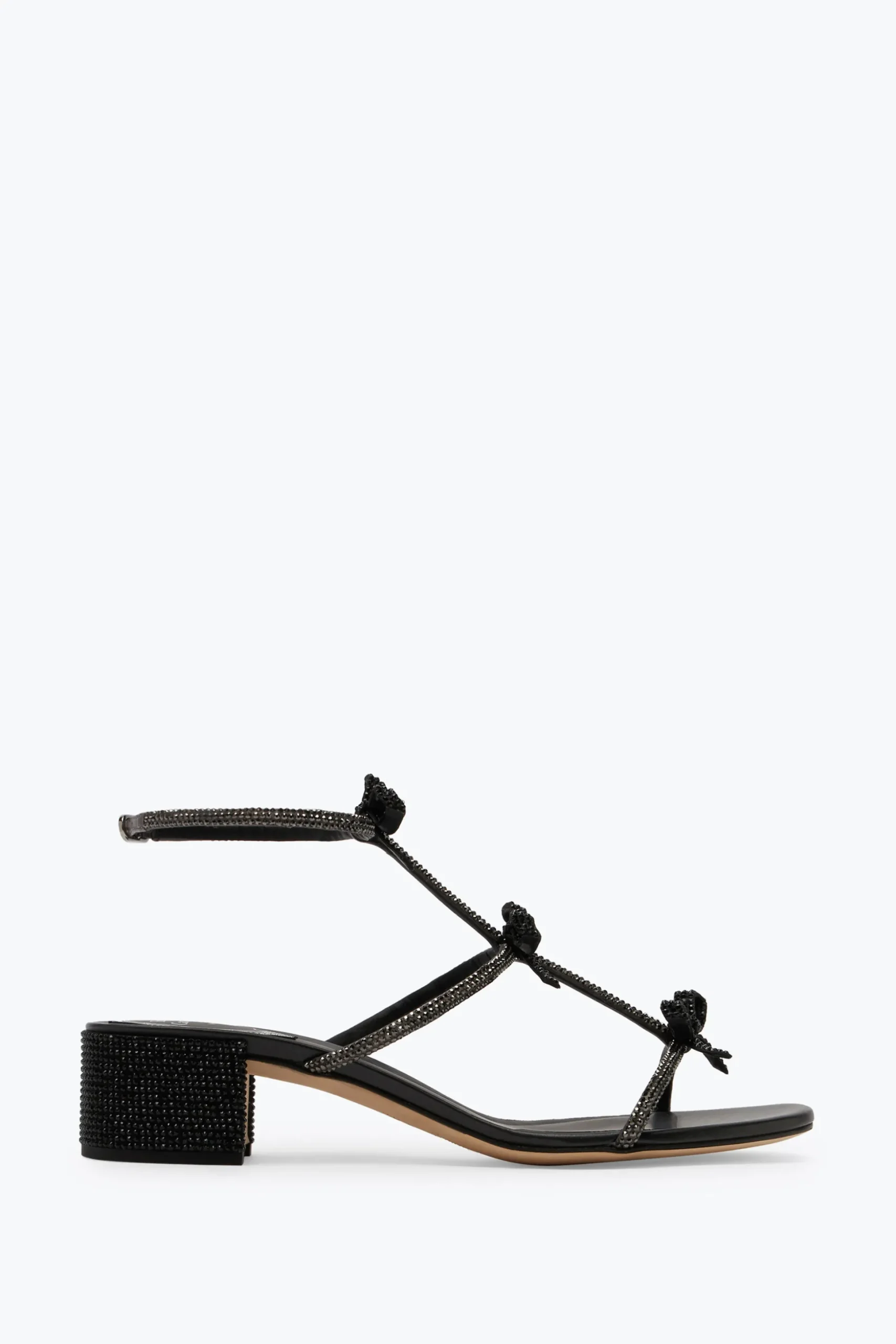 Sandale Noir Cristal Caterina 40