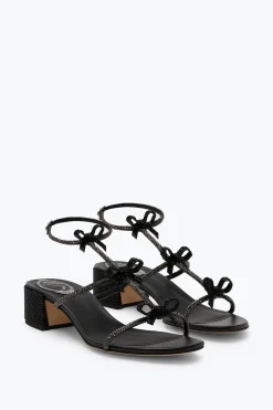 Sandale Noir Cristal Caterina 40