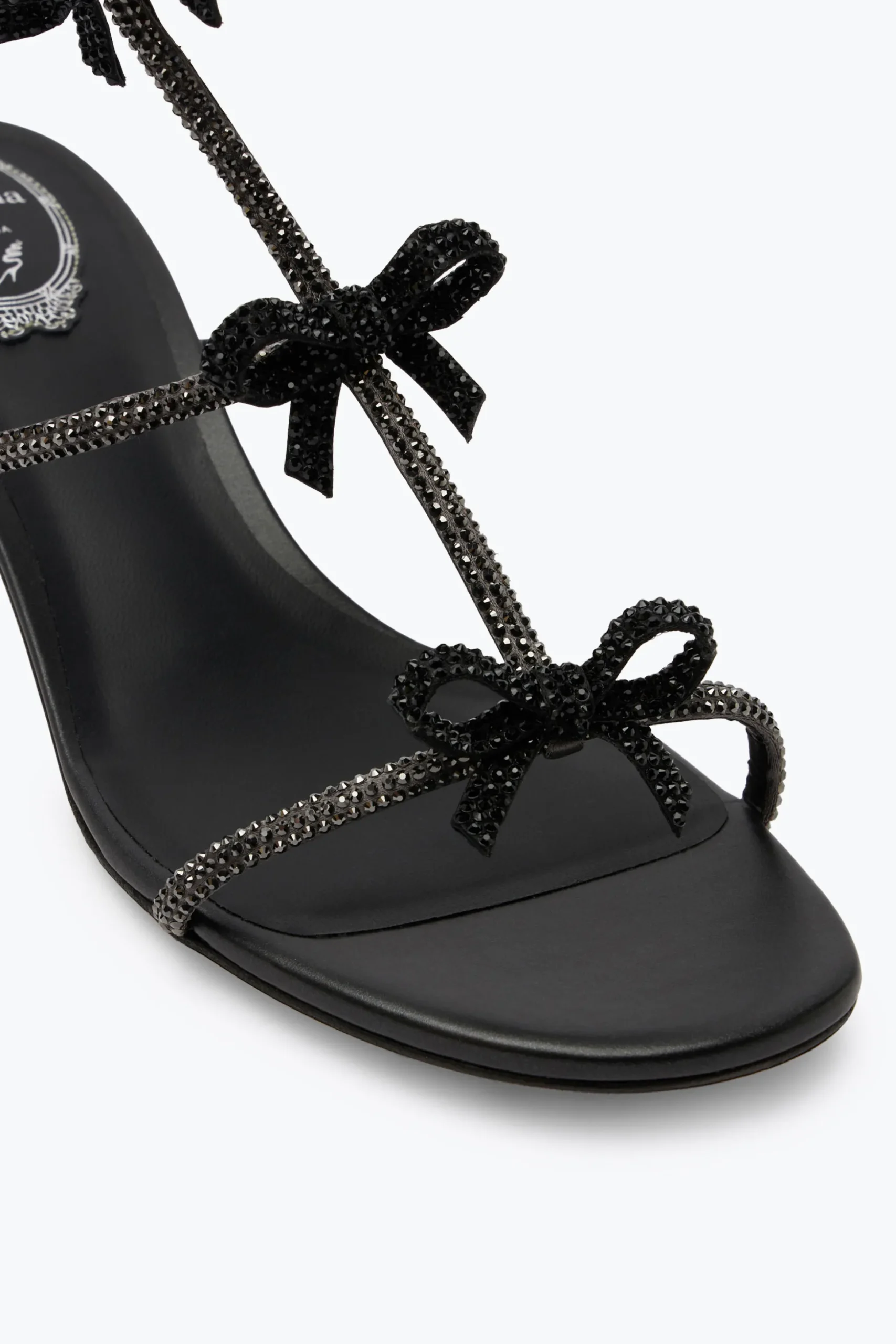 Sandale Noir Cristal Caterina 40