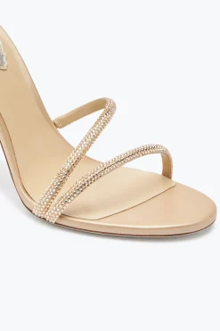 Sandale Or Avec Cristaux Margot 105