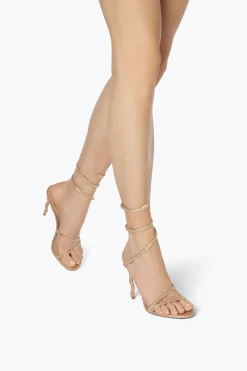 Sandale Or Avec Cristaux Margot 105