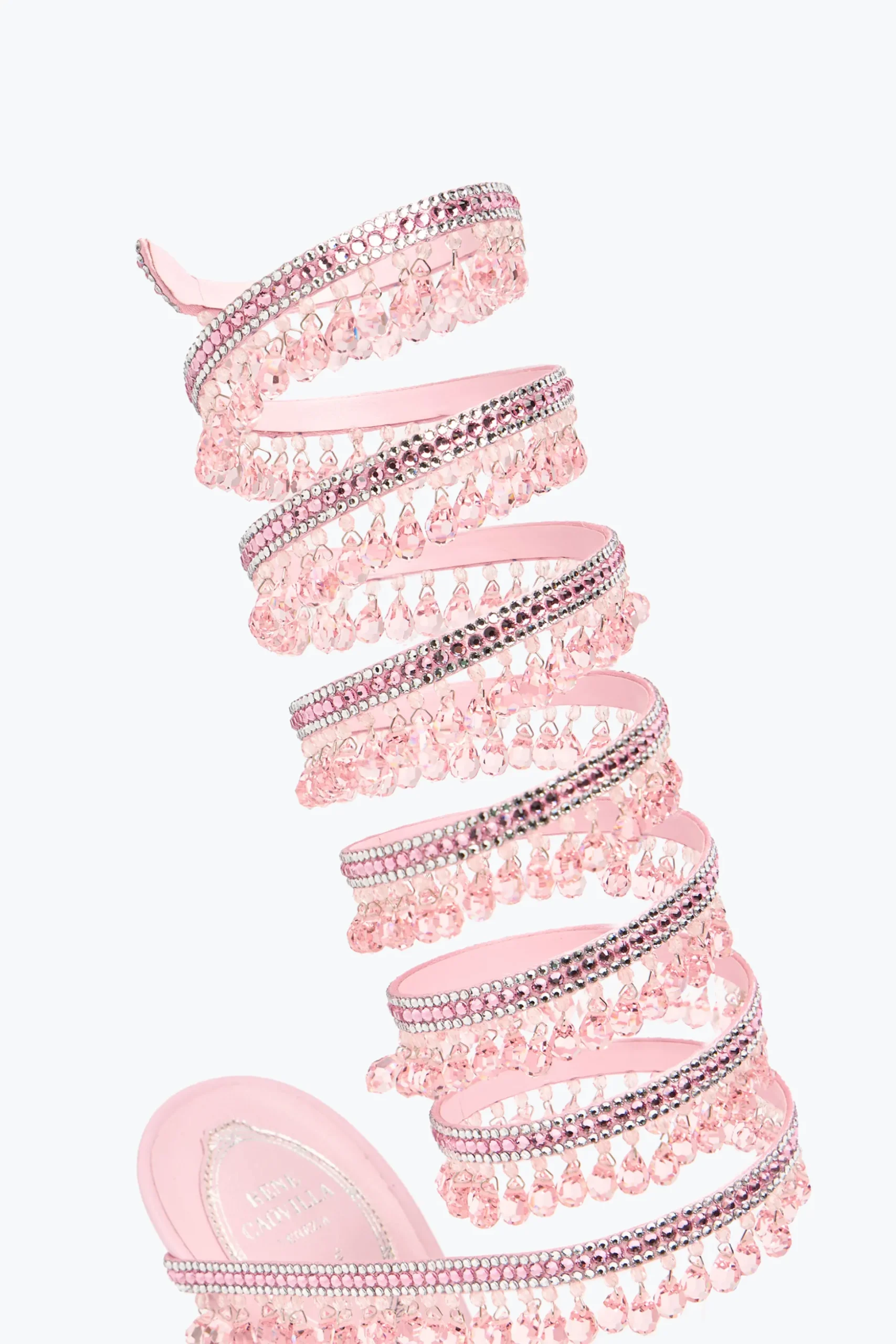 SANDALE SUPER CHANDELIER ROSE POUDRÉ 105