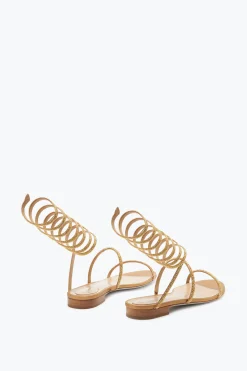 Sandale Supercleo Or Avec Cristaux 10