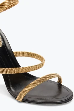 SANDALE TRIGOLD CLEO NOIR-OR 105