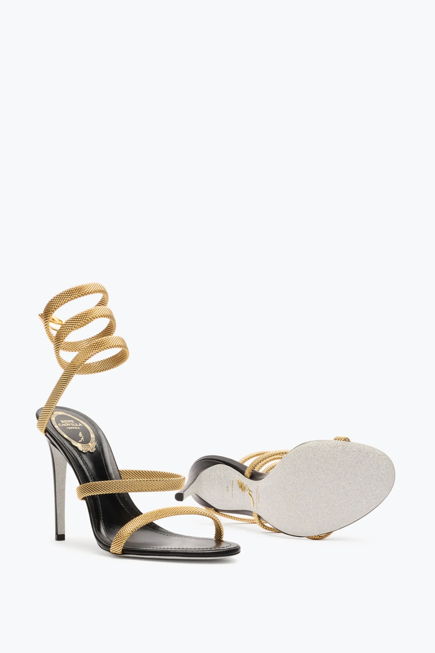 SANDALE TRIGOLD CLEO NOIR-OR 105
