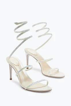 Sandales Bijou En Satin Cleo
