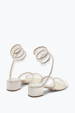 Sandales Chandelier Avec Cristaux