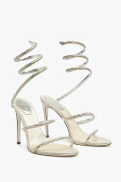 Sandales De Soirée En Satin Cleo