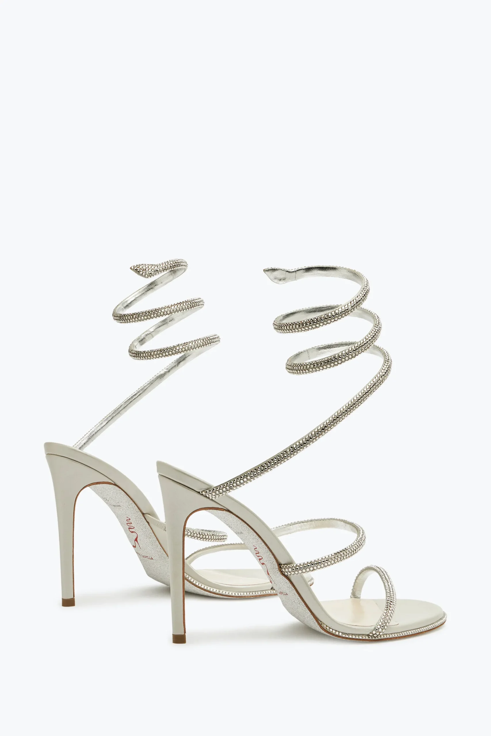 Sandales De Soirée En Satin Cleo