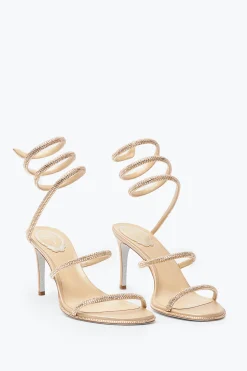 Sandales En Satin Cleo