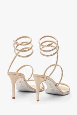 Sandales En Satin Cleo