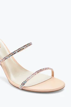 Sandales Hautes En Satin Cleo