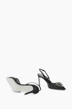 Slingback Barbara Noir 80