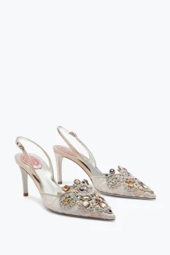 Slingback Bijou En Dentelle Veneziana 75