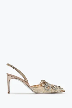 Slingback En Dentelle Veneziana 75