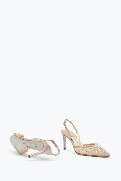 Slingbacks Élégants Rose Cinderella 75