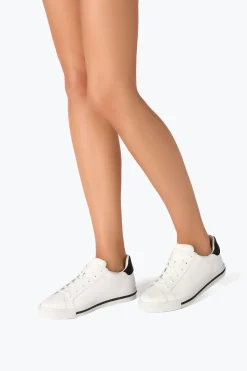 Sneaker Xtra blanc et noir avec cristaux 15