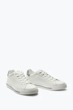 Sneakers En Cuir Avec Strass Xtra