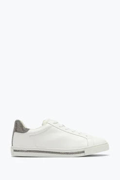 Sneakers Xtra Blanc-Argent Avec Cristaux 15
